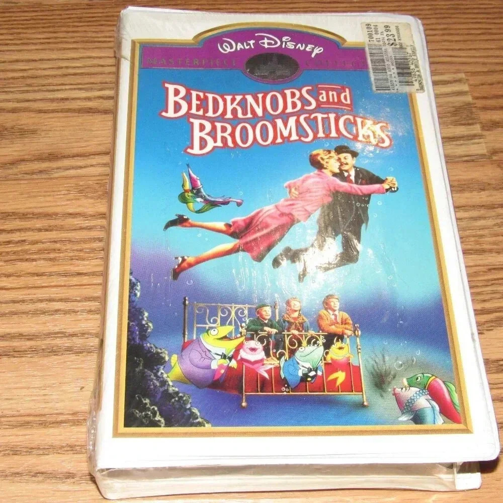 Walt Disney Masterpiece Collection “BEDKNOBS AND BROOMSTICKS” (VHS)~SEALED!
